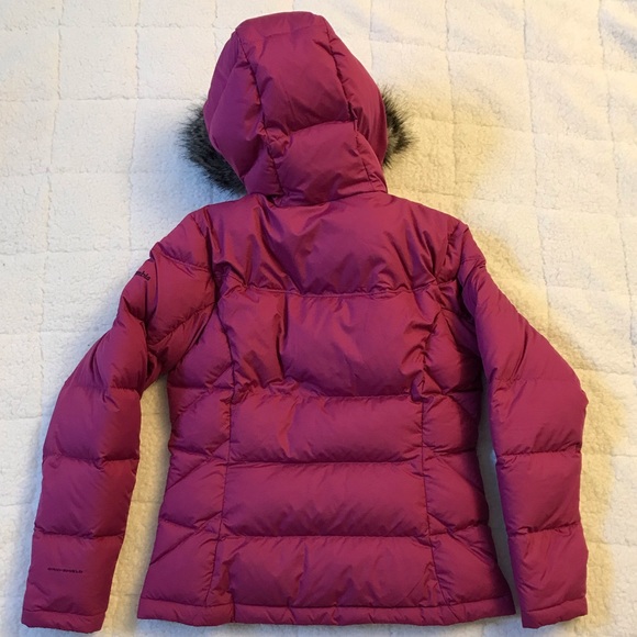 Columbia down-filled quilted puffer snow jacket - Picture 3 of 13